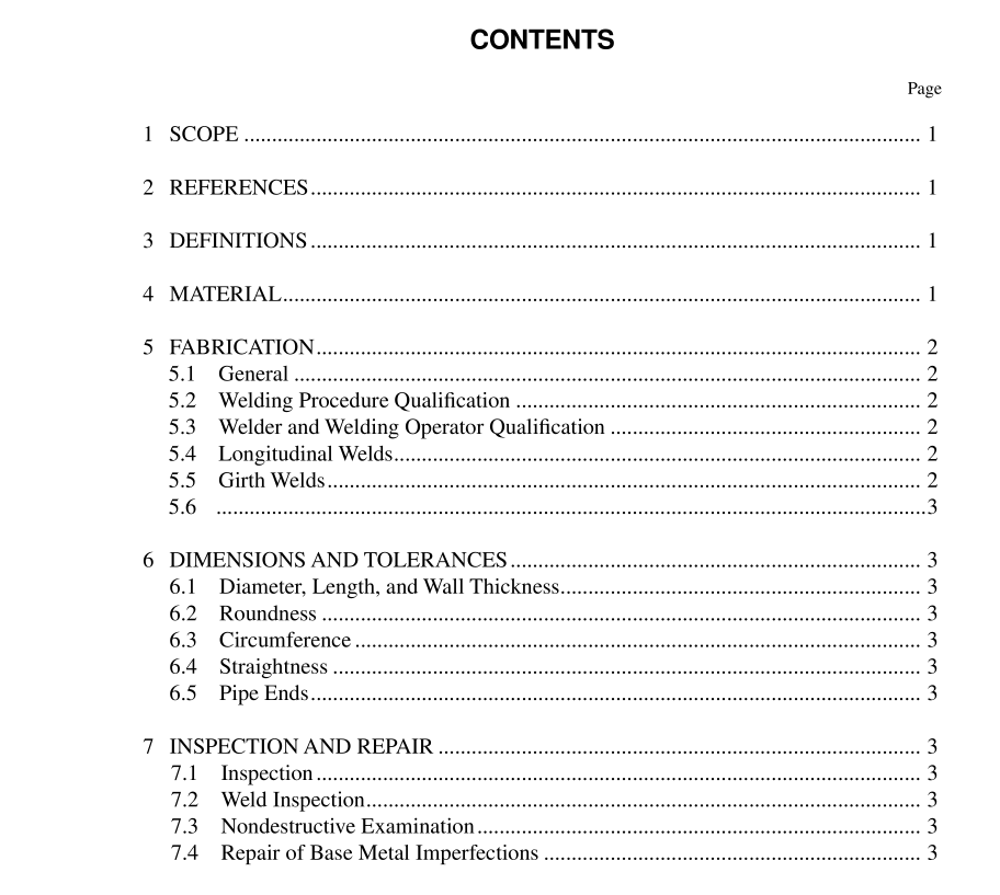 API SPEC 2B pdf download - Free Standards PDF Download